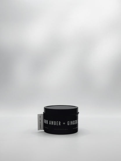 TRAVEL CANDLE | DARK AMBER + GINGER LILY