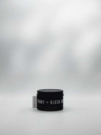 TRAVEL CANDLE | PEONY + BLUSH SUEDE